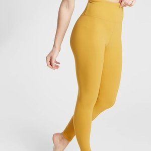 NWOT Athleta Yellow Ultra High Elation Leggings